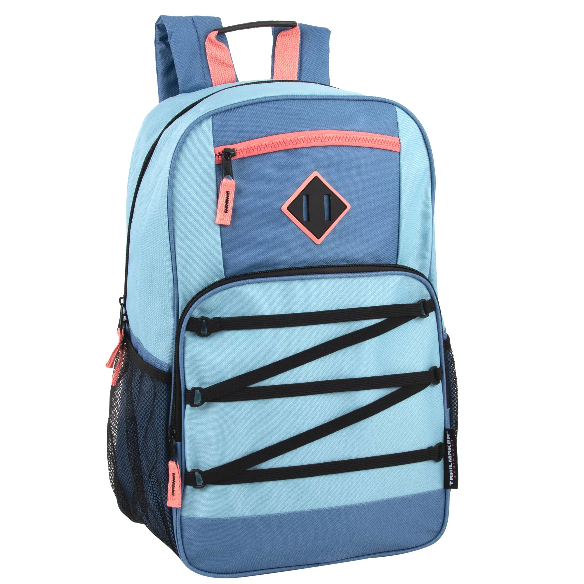 19 Inch Dome Bungee Backpack with Laptop Section - 3 Girls Colors