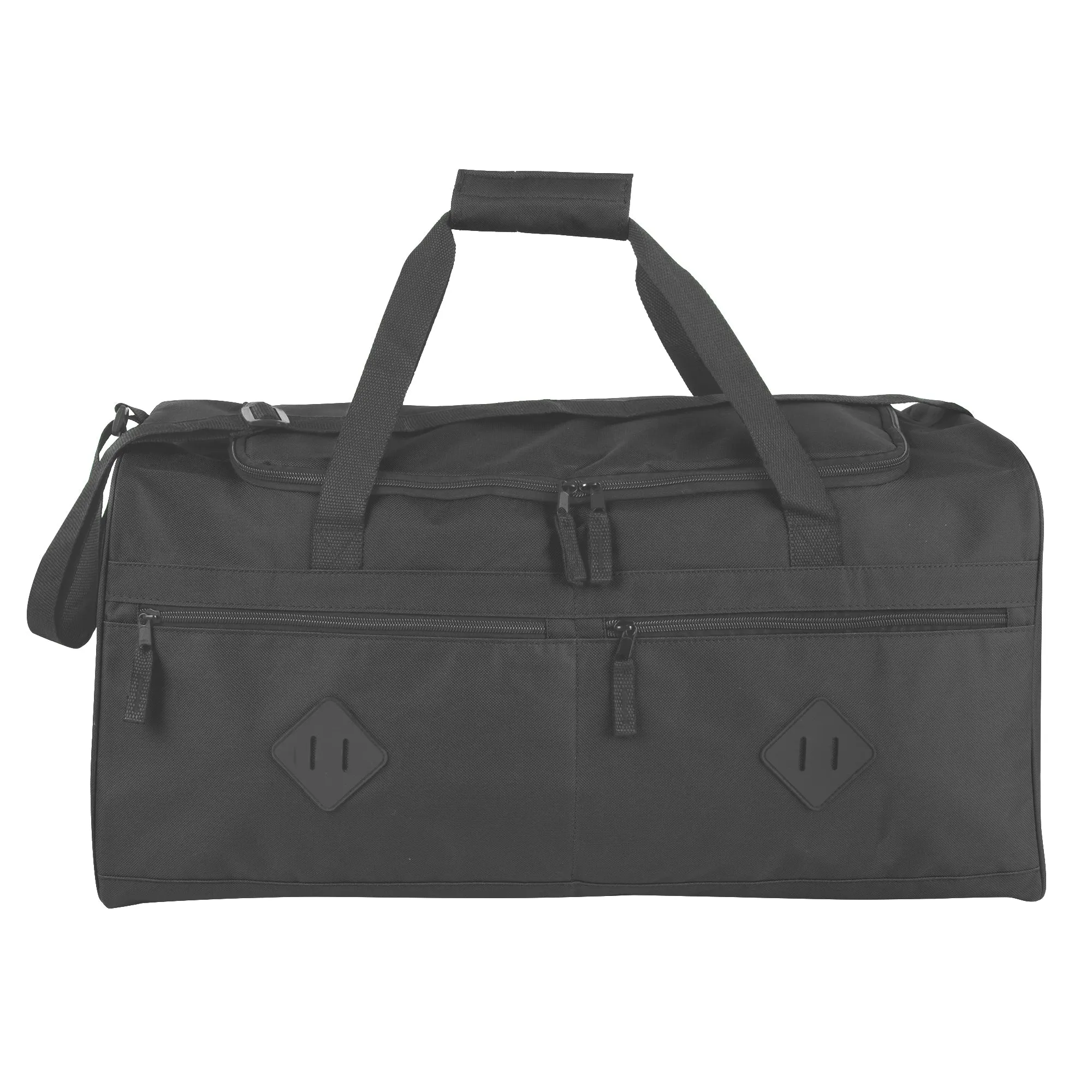 24 Inch Multi Pocket Duffle Bag - Solid Colors