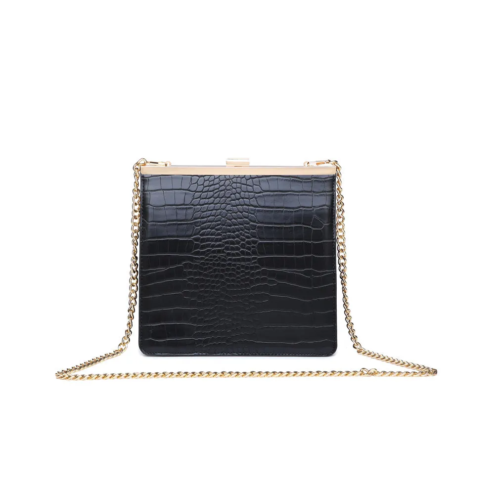 Anastasia Croc Clutch