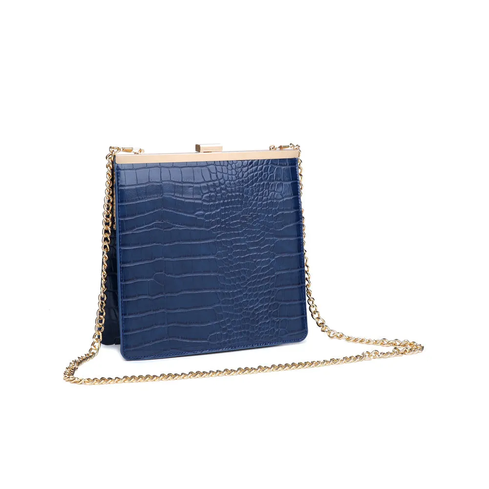 Anastasia Croc Clutch