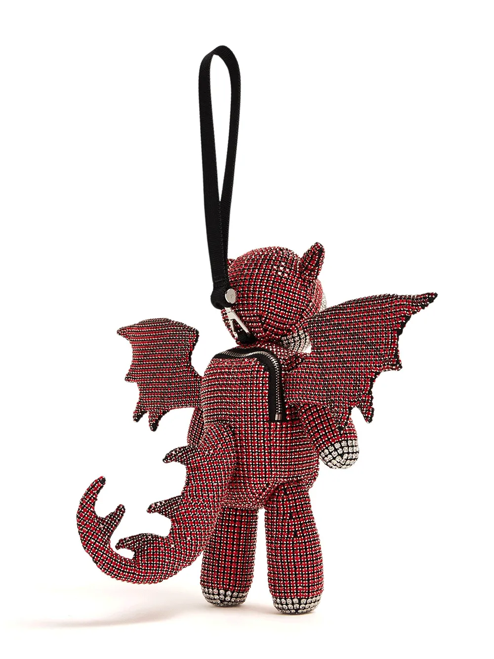 Beiress Dragon Wristlet In Crystal Mesh