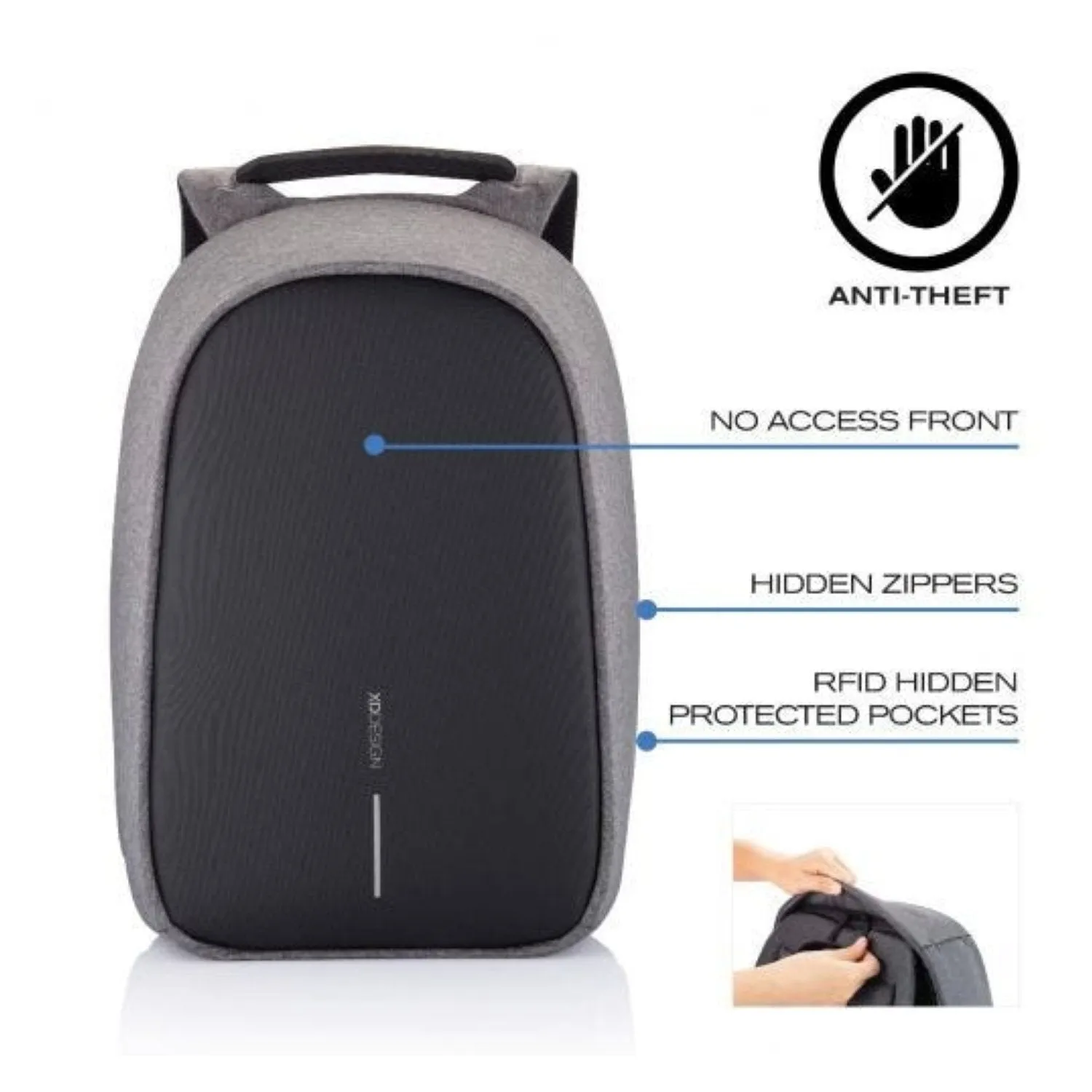 Bobby Hero Regular Anti-Theft Backpack