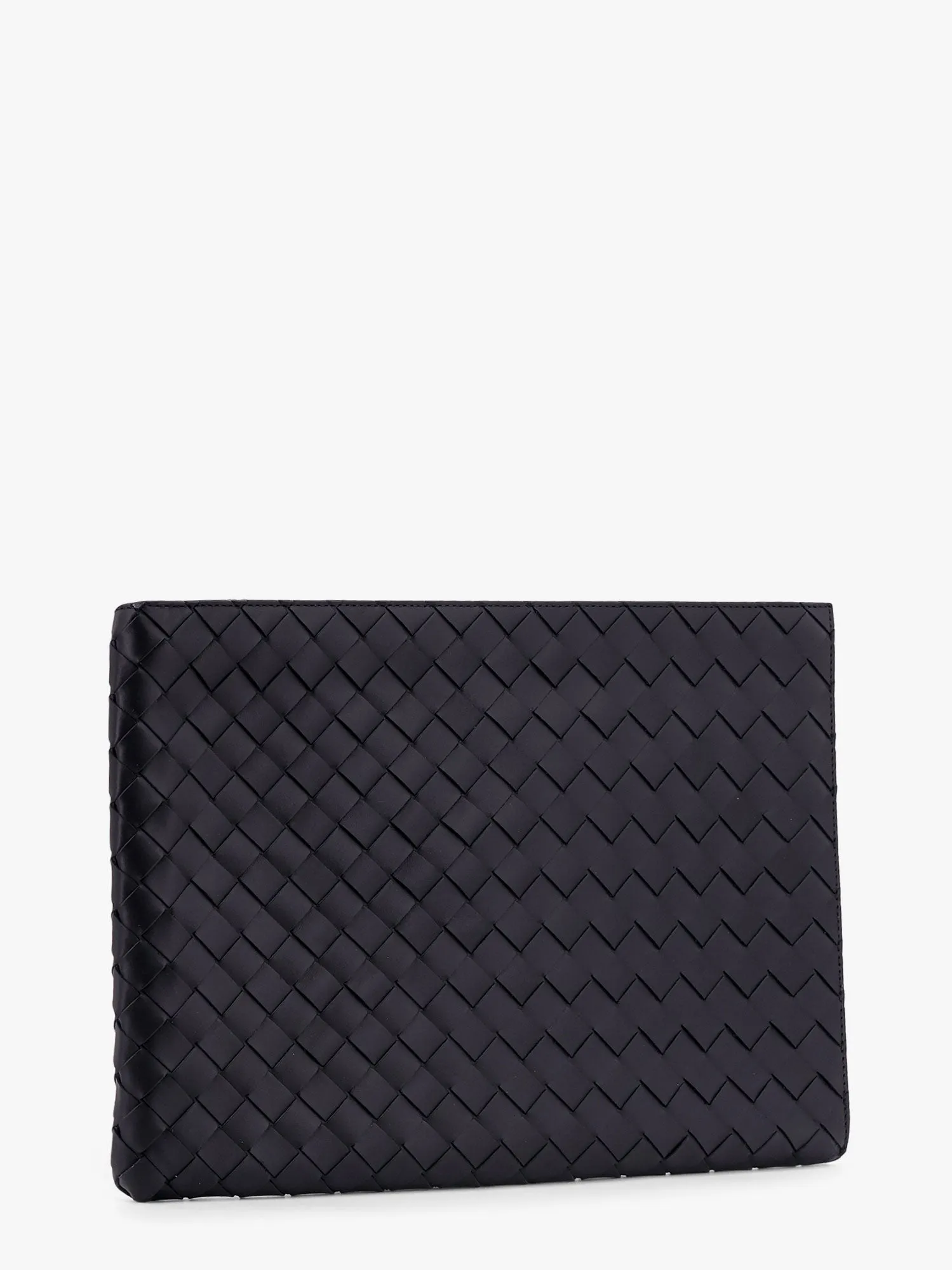 Bottega Veneta Men Bottega Veneta Black Clutches