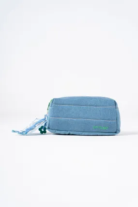 Denim Affair Pouch in Blue