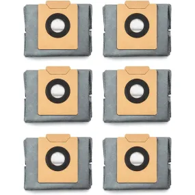 eufy 6-Pack Large Capacity Dust Bags Compatible with X10 Pro Omni Robot Vacuum