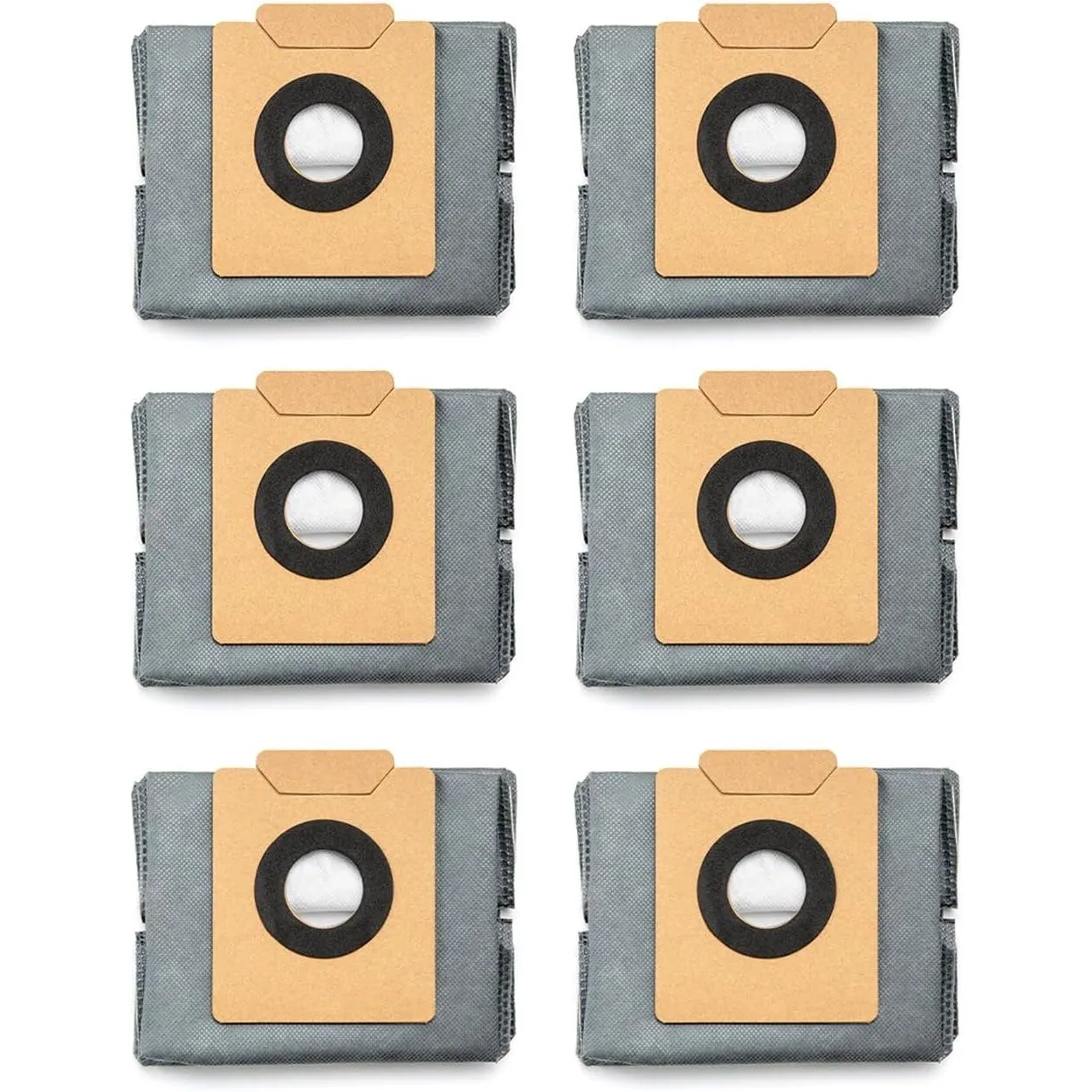 eufy 6-Pack Large Capacity Dust Bags Compatible with X10 Pro Omni Robot Vacuum