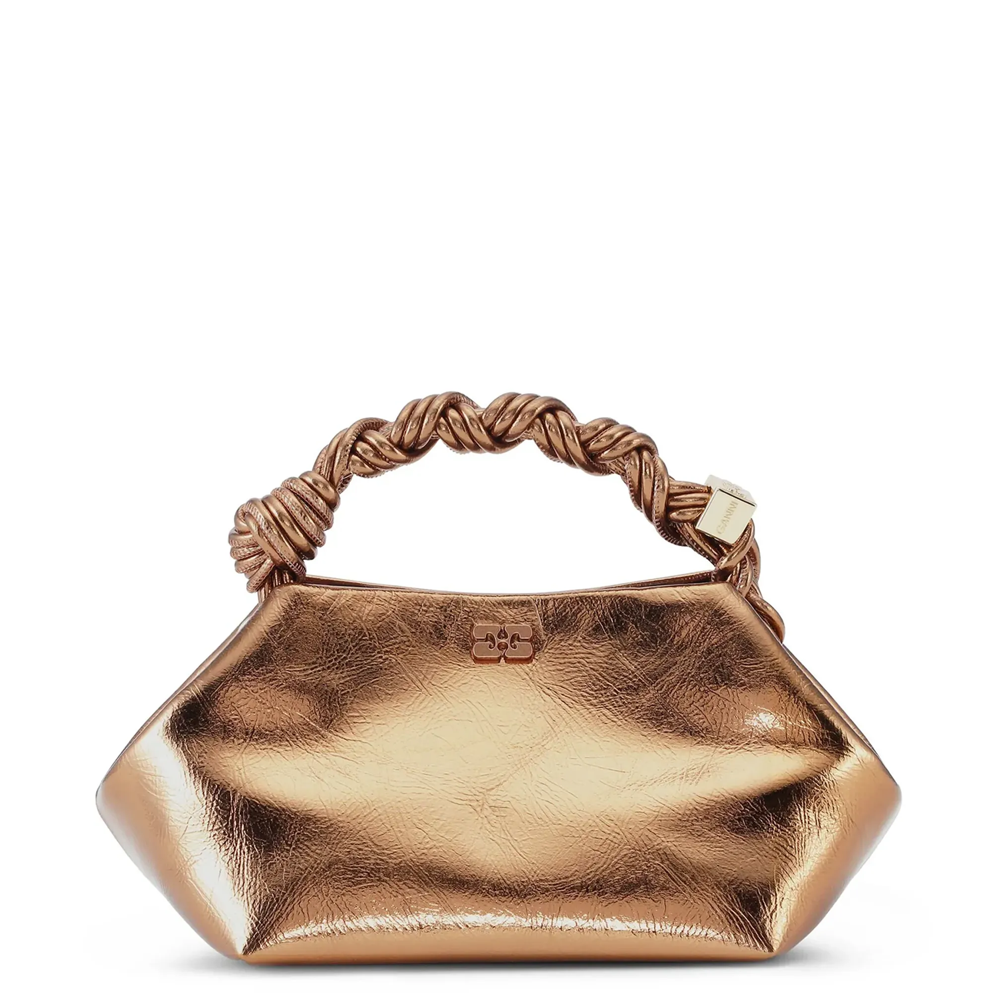 Ganni Bou Bag Small Metallic