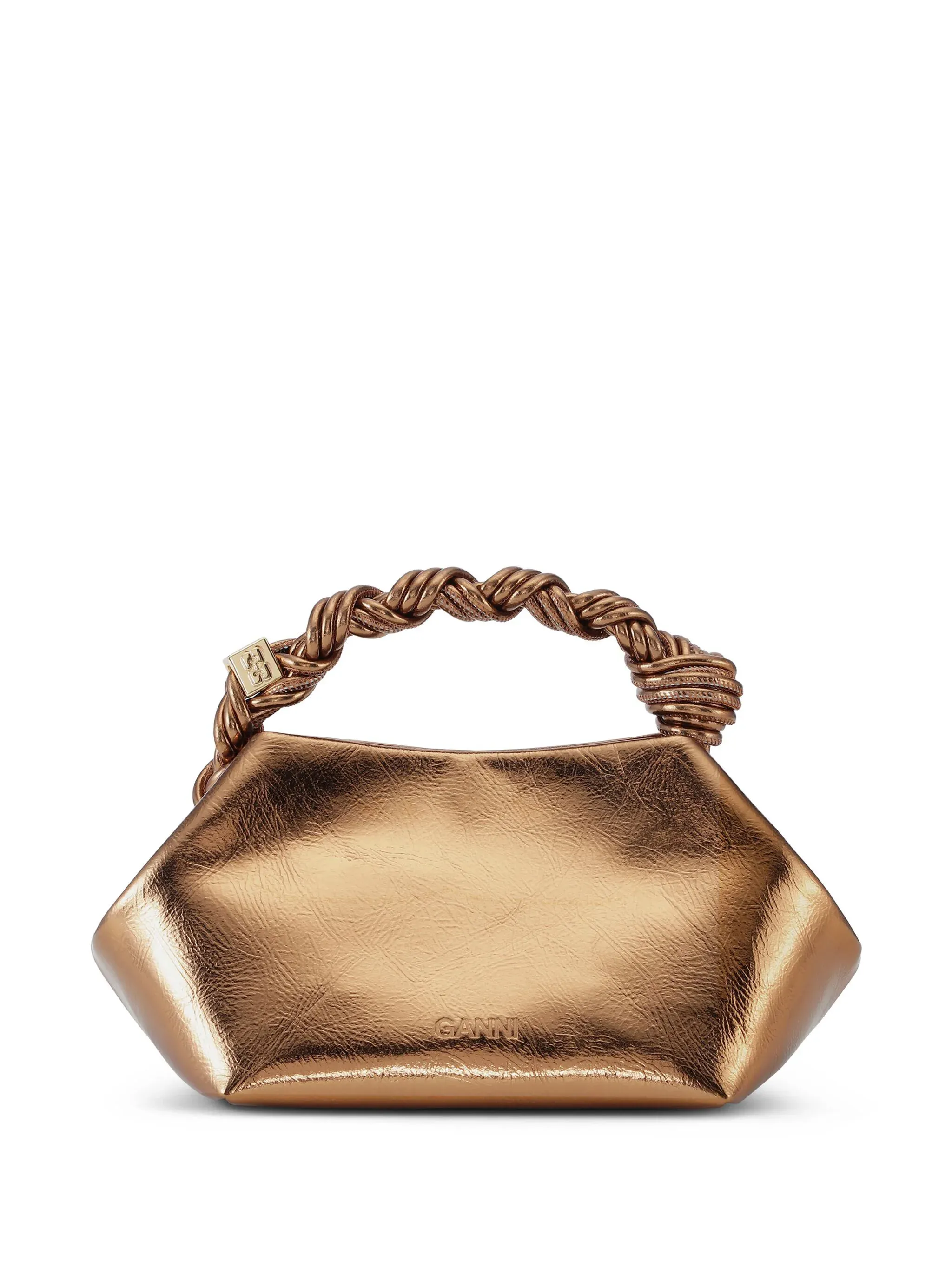 Ganni Bou Bag Small Metallic