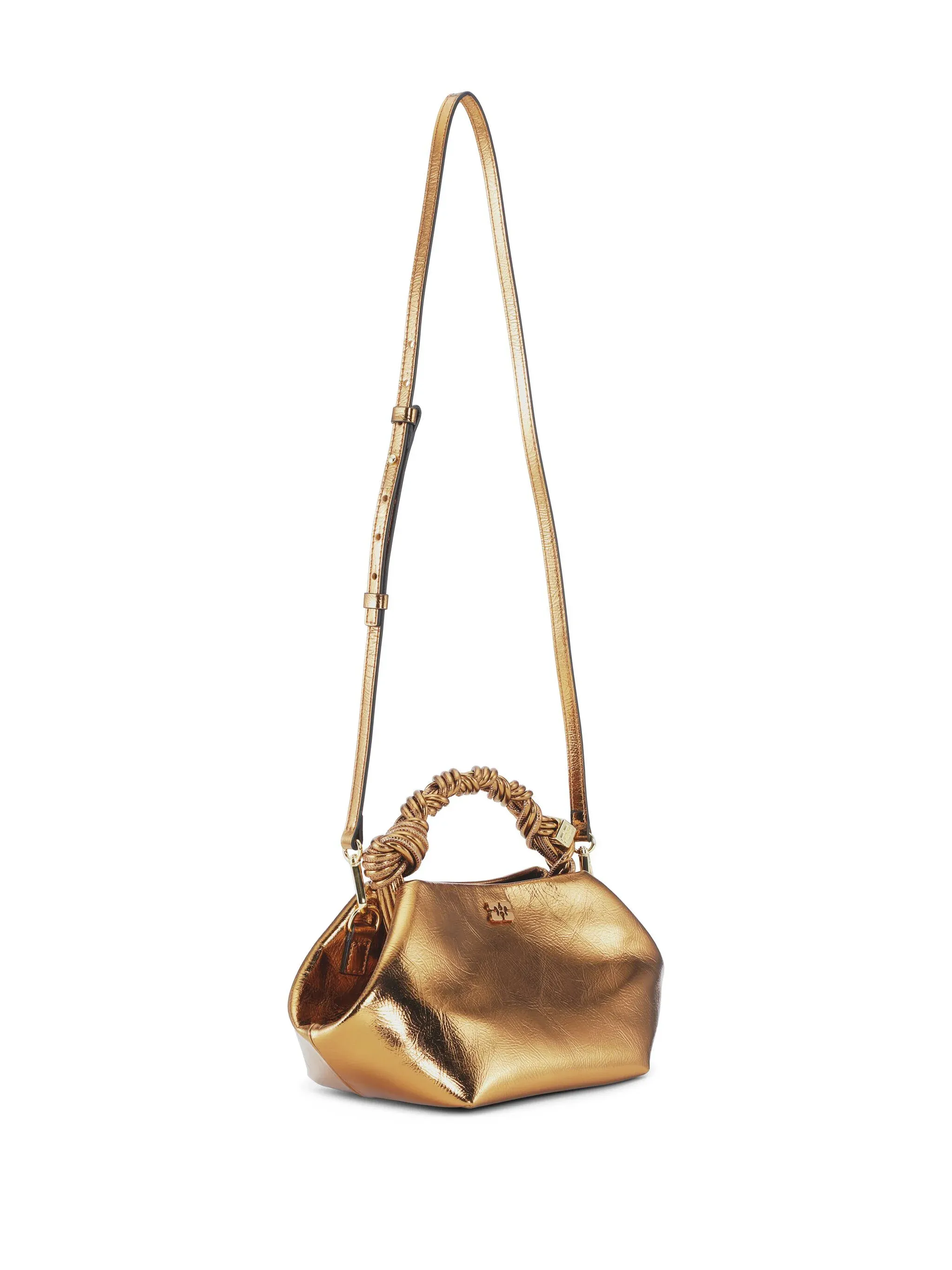 Ganni Bou Bag Small Metallic