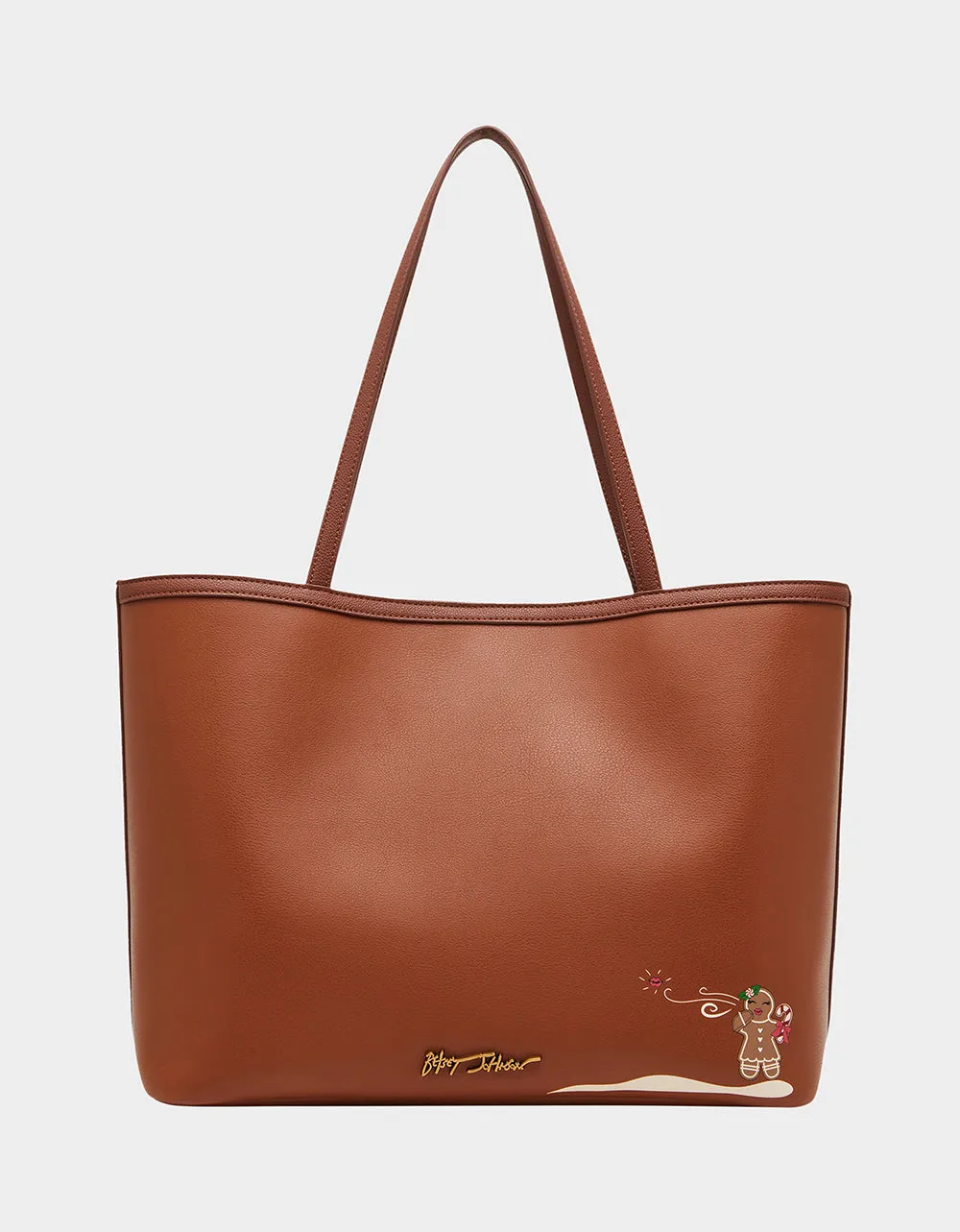 GINGERBREAD TOTE BROWN