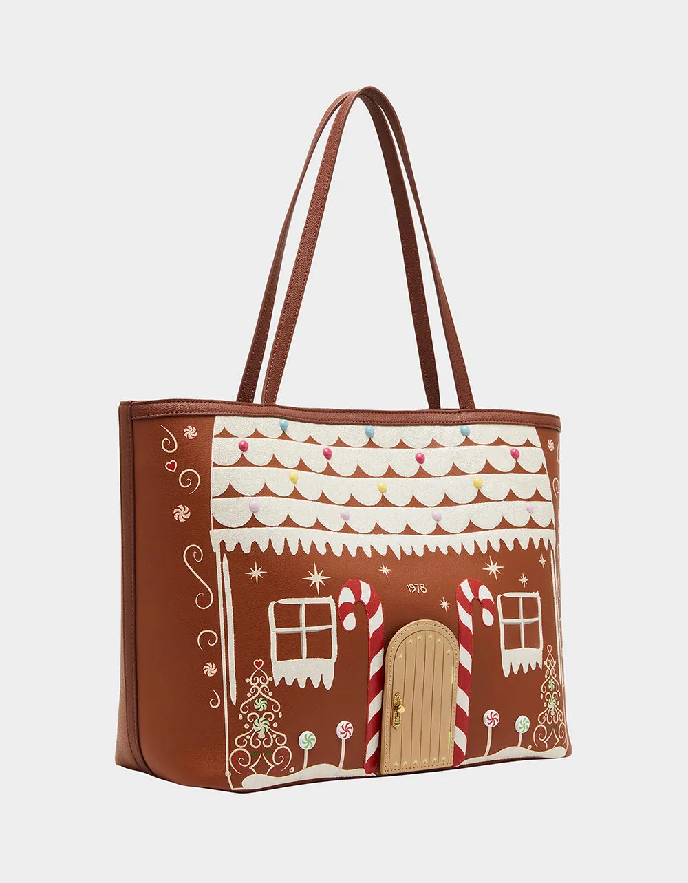 GINGERBREAD TOTE BROWN