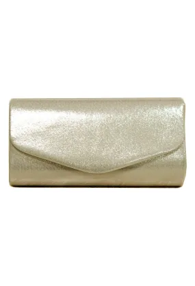 Gold Metallic Clutch