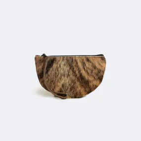 Half-Moon Wristlet in Brindle