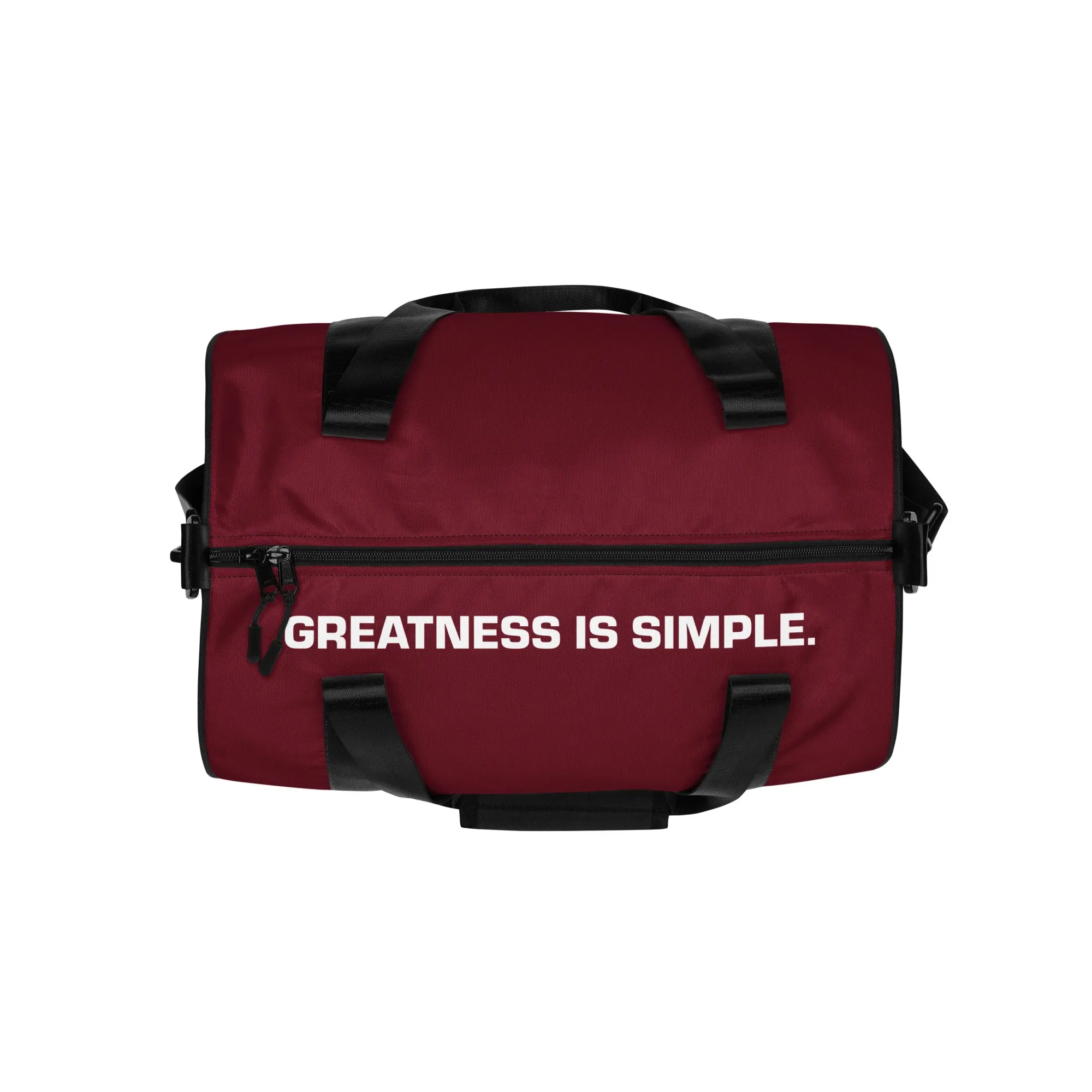 Humble Sportswear™ GIS Burgundy Duffle Bag