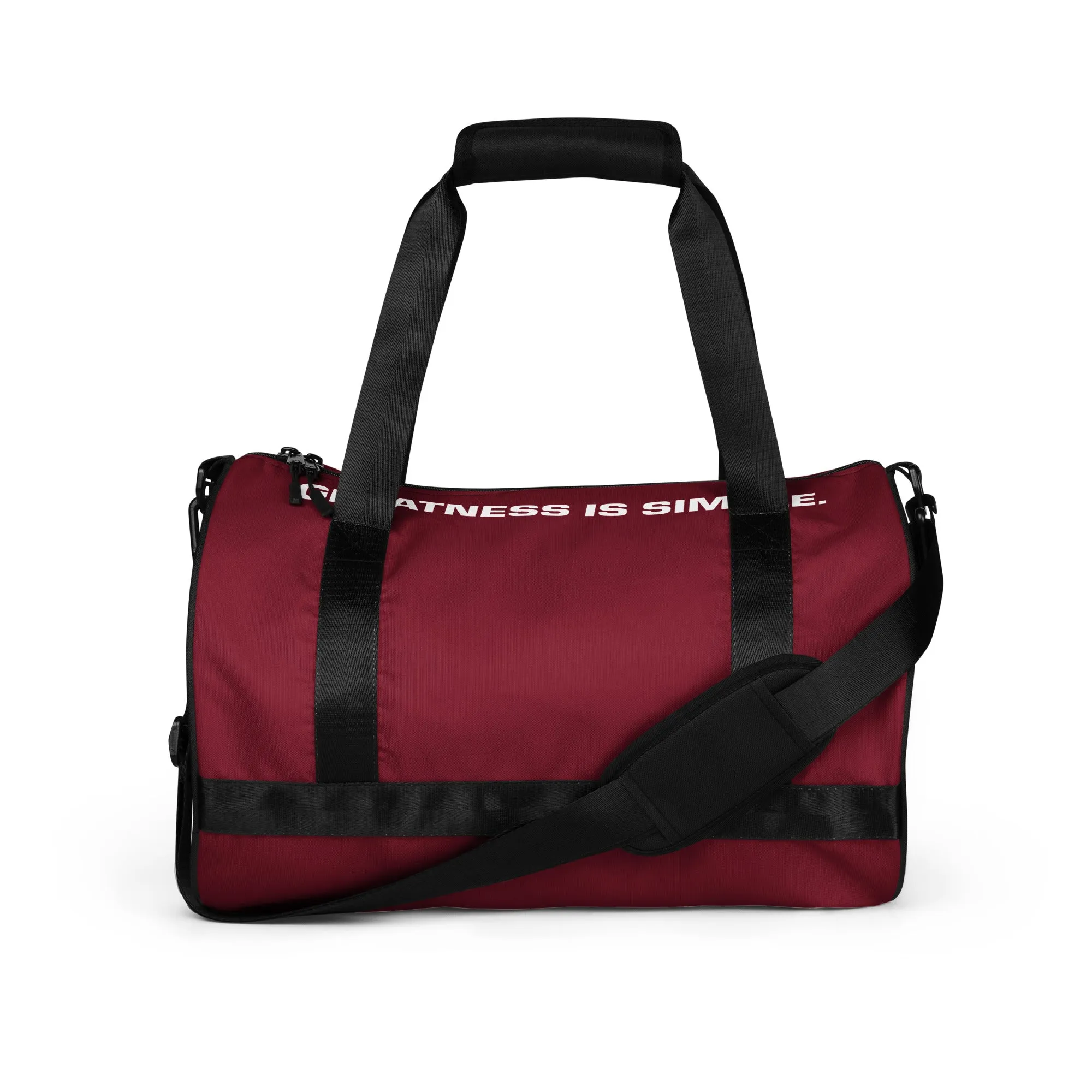 Humble Sportswear™ GIS Burgundy Duffle Bag