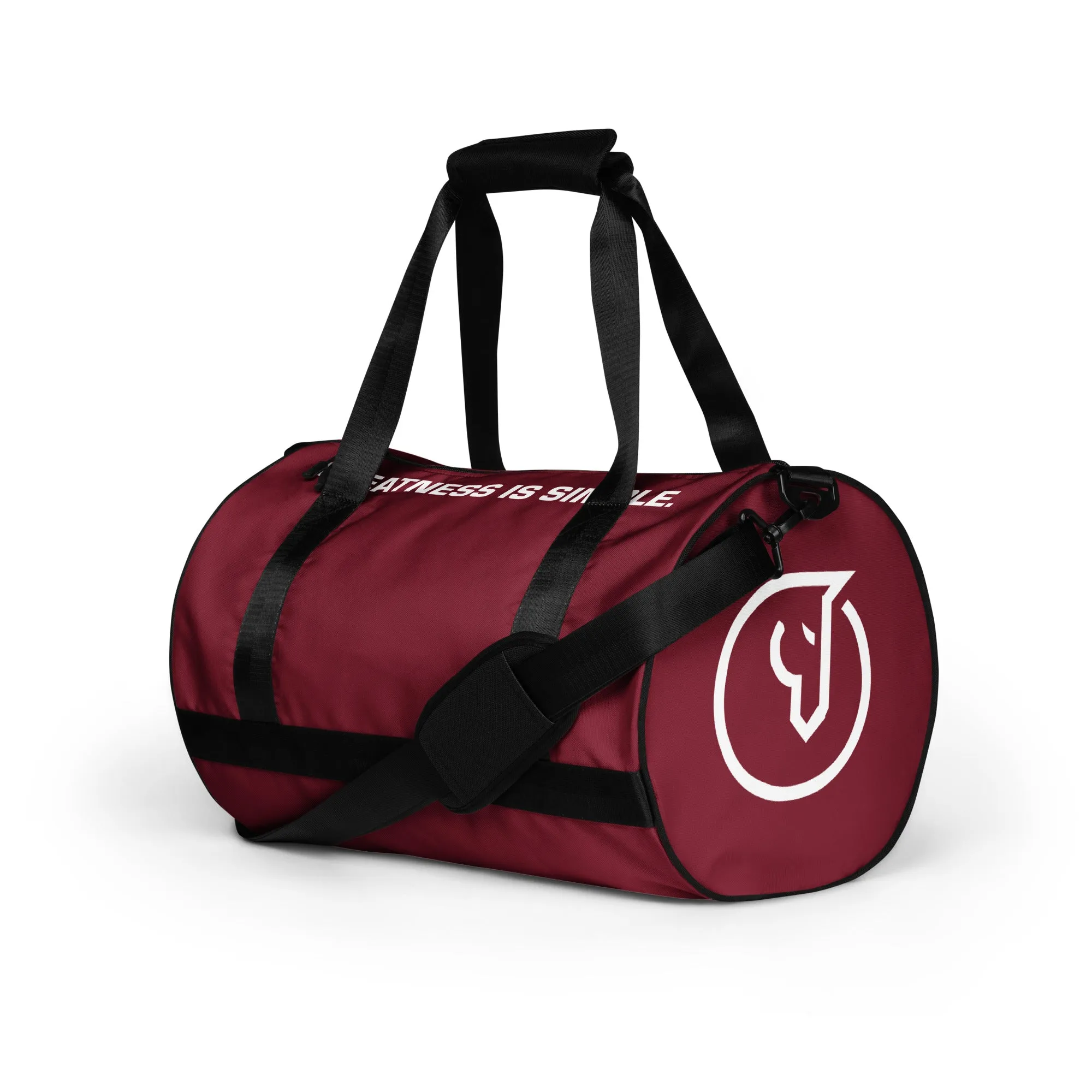 Humble Sportswear™ GIS Burgundy Duffle Bag