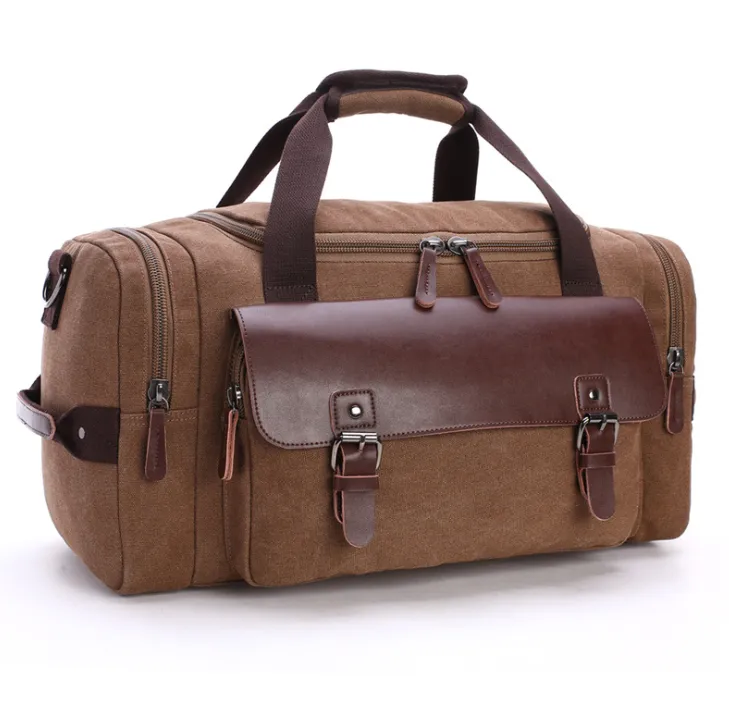 Large Capacity Canvas Travel Bag