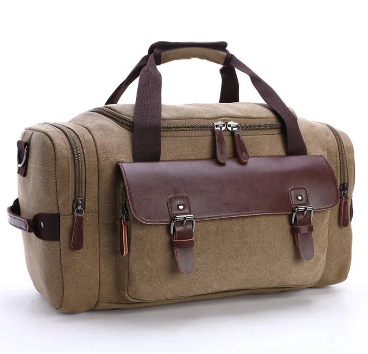 Large Capacity Canvas Travel Bag