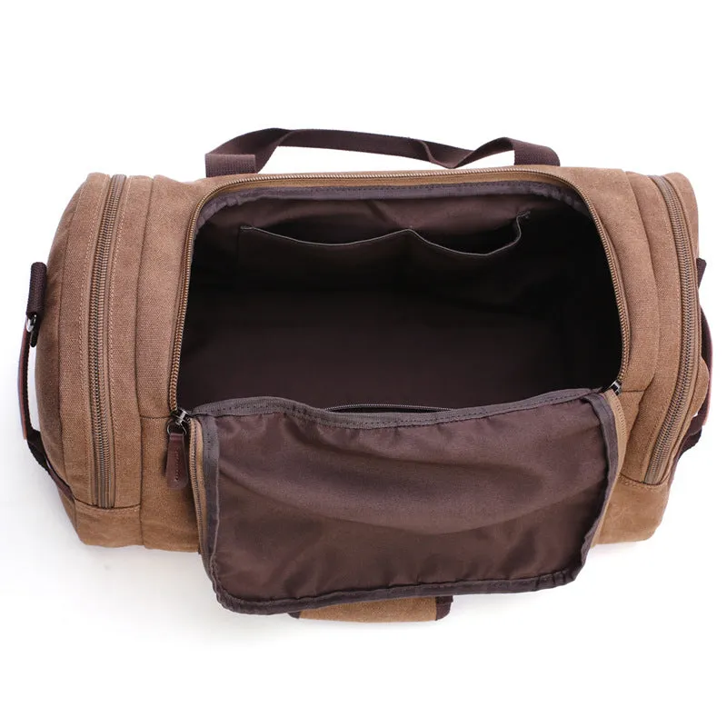 Large Capacity Canvas Travel Bag