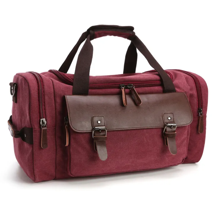 Large Capacity Canvas Travel Bag