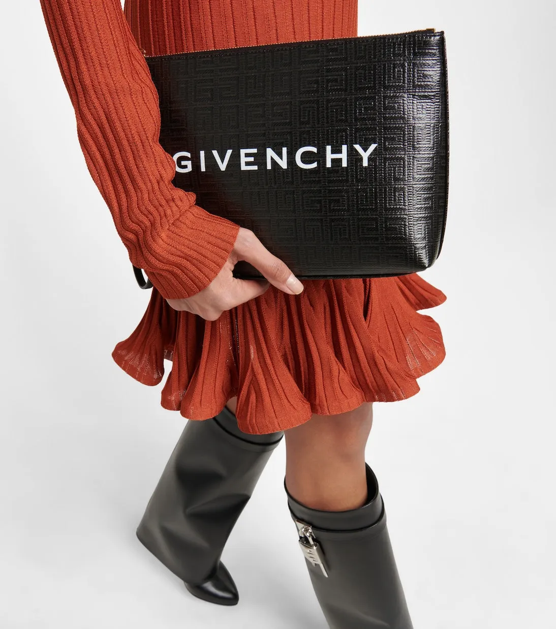 Large coated canvas bag, 4 g. Givenchy, black