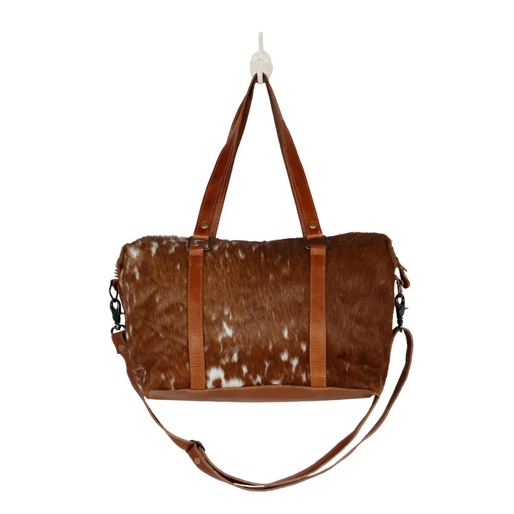 LEATHER LUST MINI DUFFLE BAG