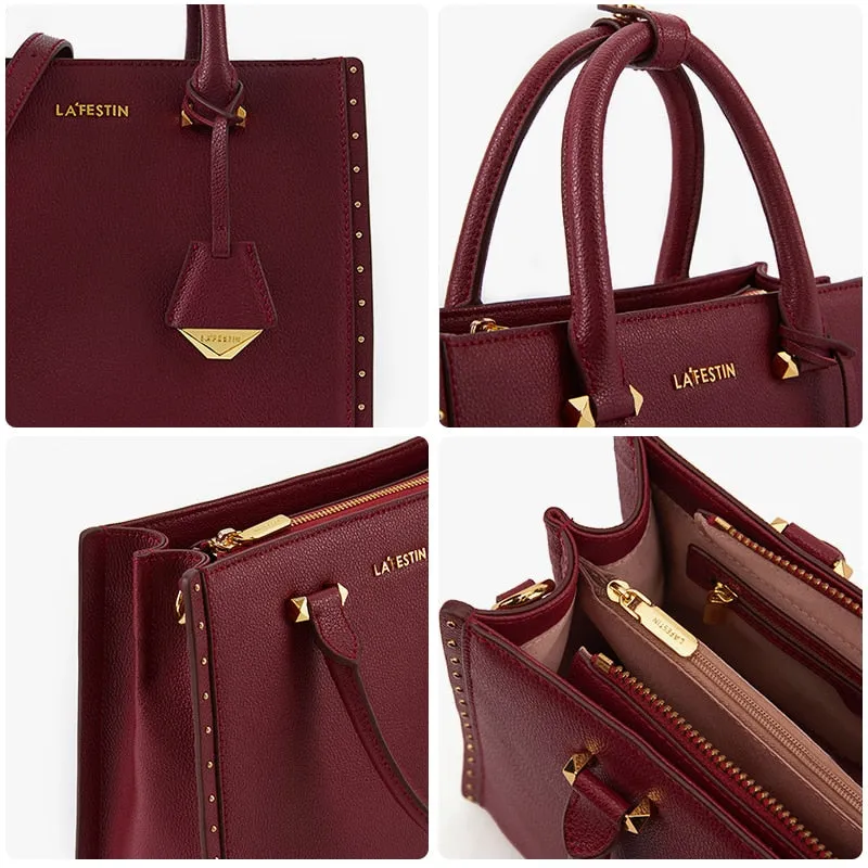 Leather Shoulder & Handbags - LA FESTIN Designer Tote Bags