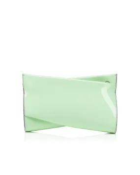 Loubitwist Clutch in Studio Green