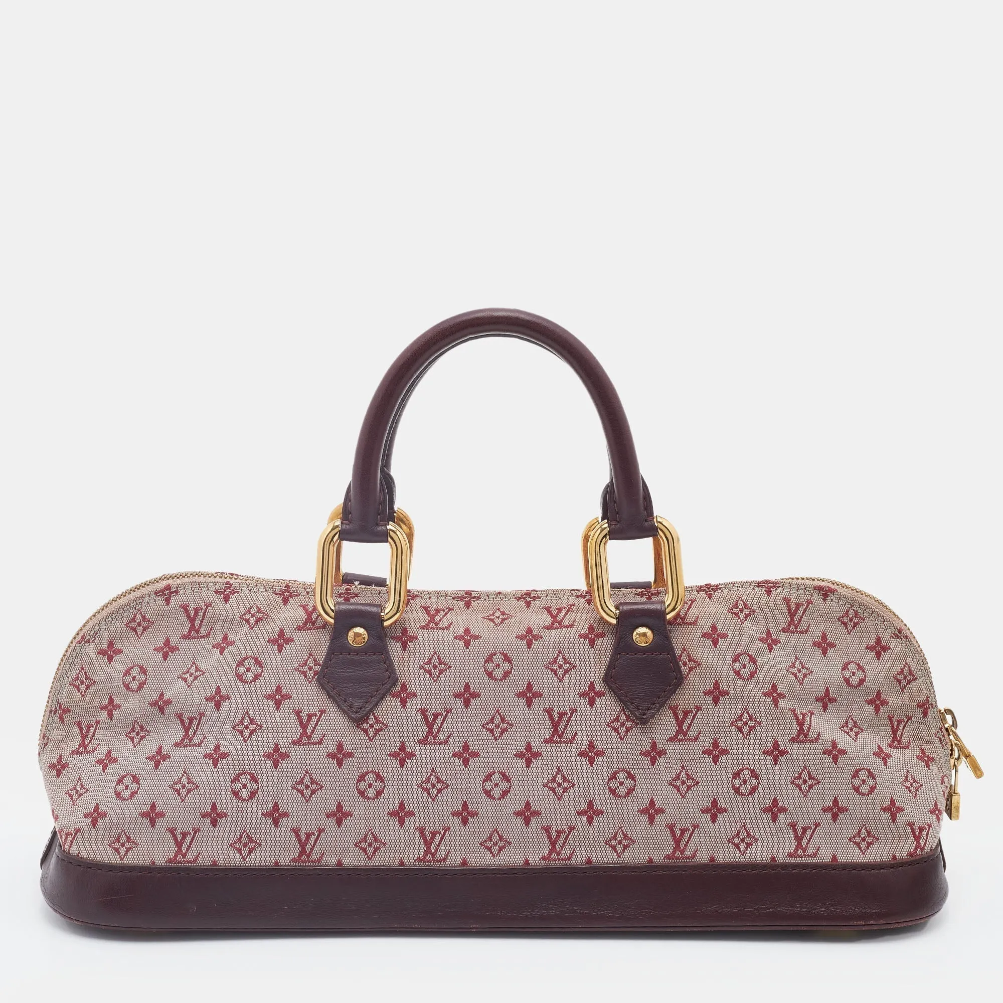 Louis Vuitton Cherry Monogram Mini Lin Horizontal Alma Bag