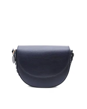 Medium Flap Shoulder Bag in Moon Indigo