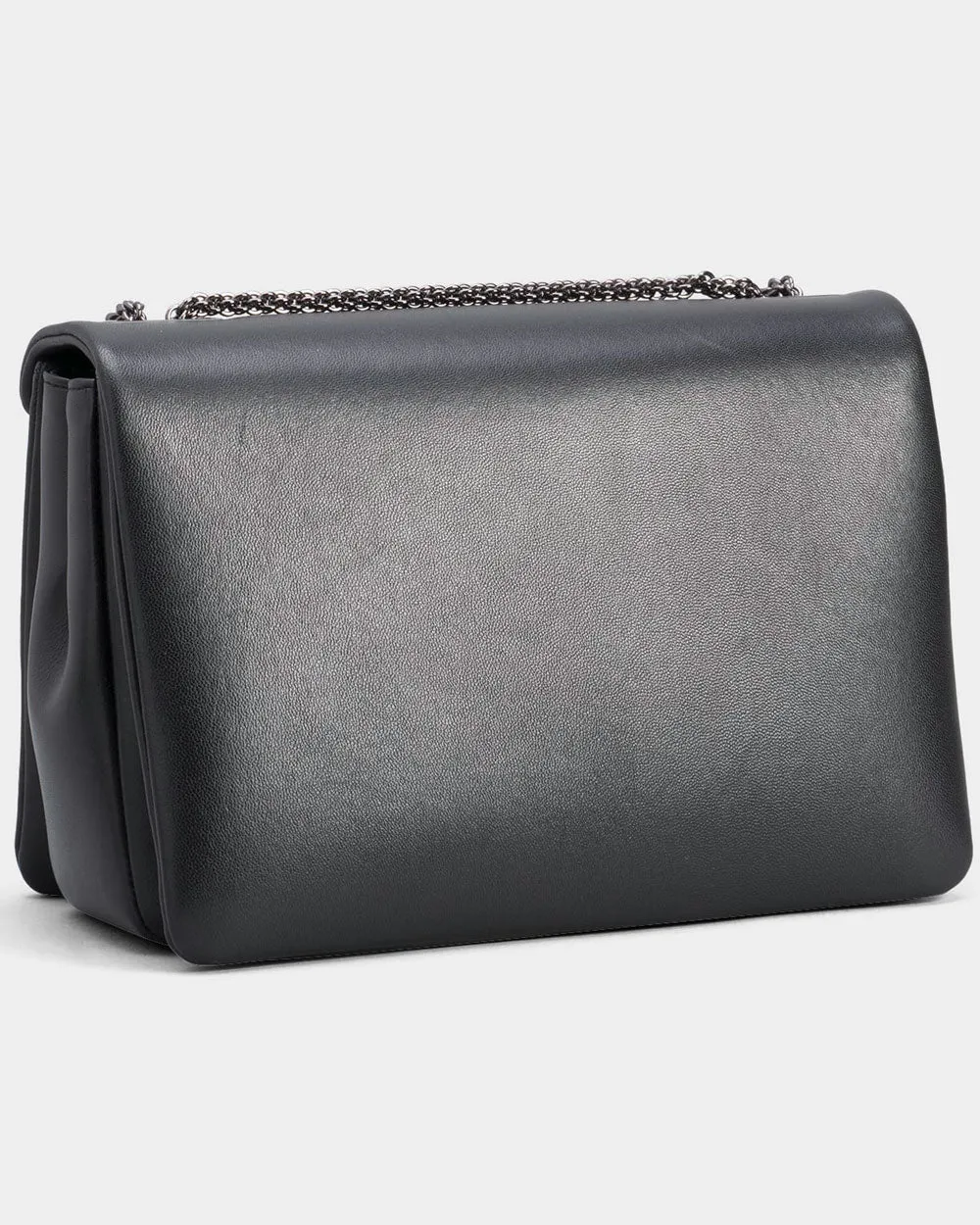 Medium One Stud Shoulder Bag in Nero