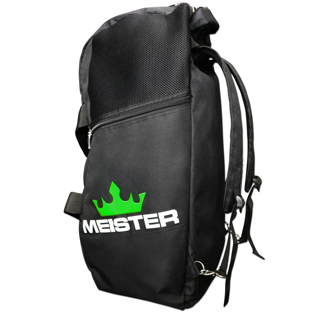 Meister Vented Convertible Backpack Duffel Bag - Black