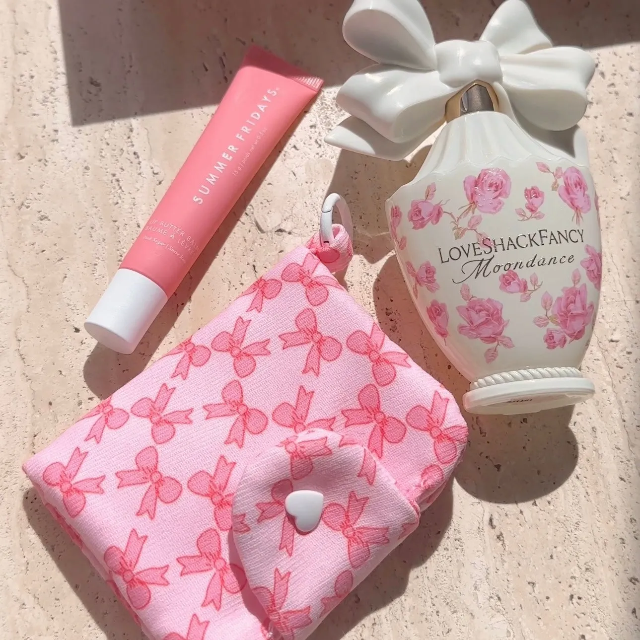 MINI BOW KEYCHAIN COIN BAG