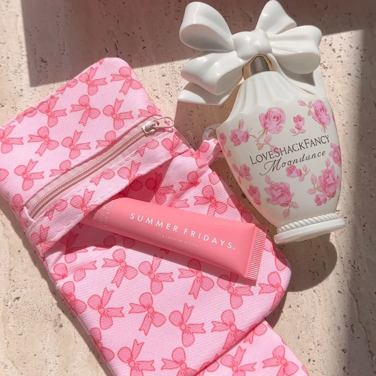 MINI BOW KEYCHAIN COIN BAG