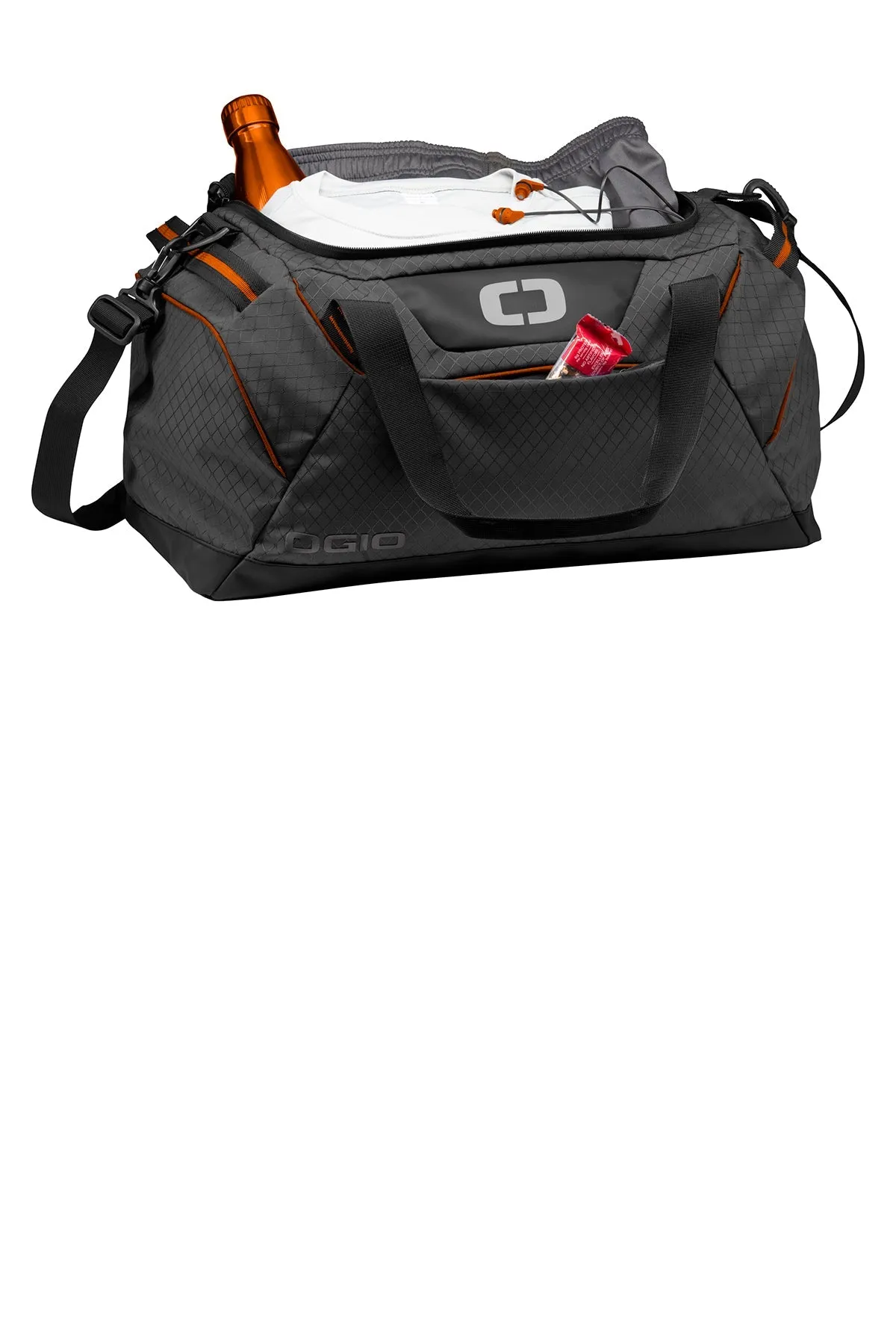 OGIO Catalyst Customized Duffel Bags, Tarmac/ Orange