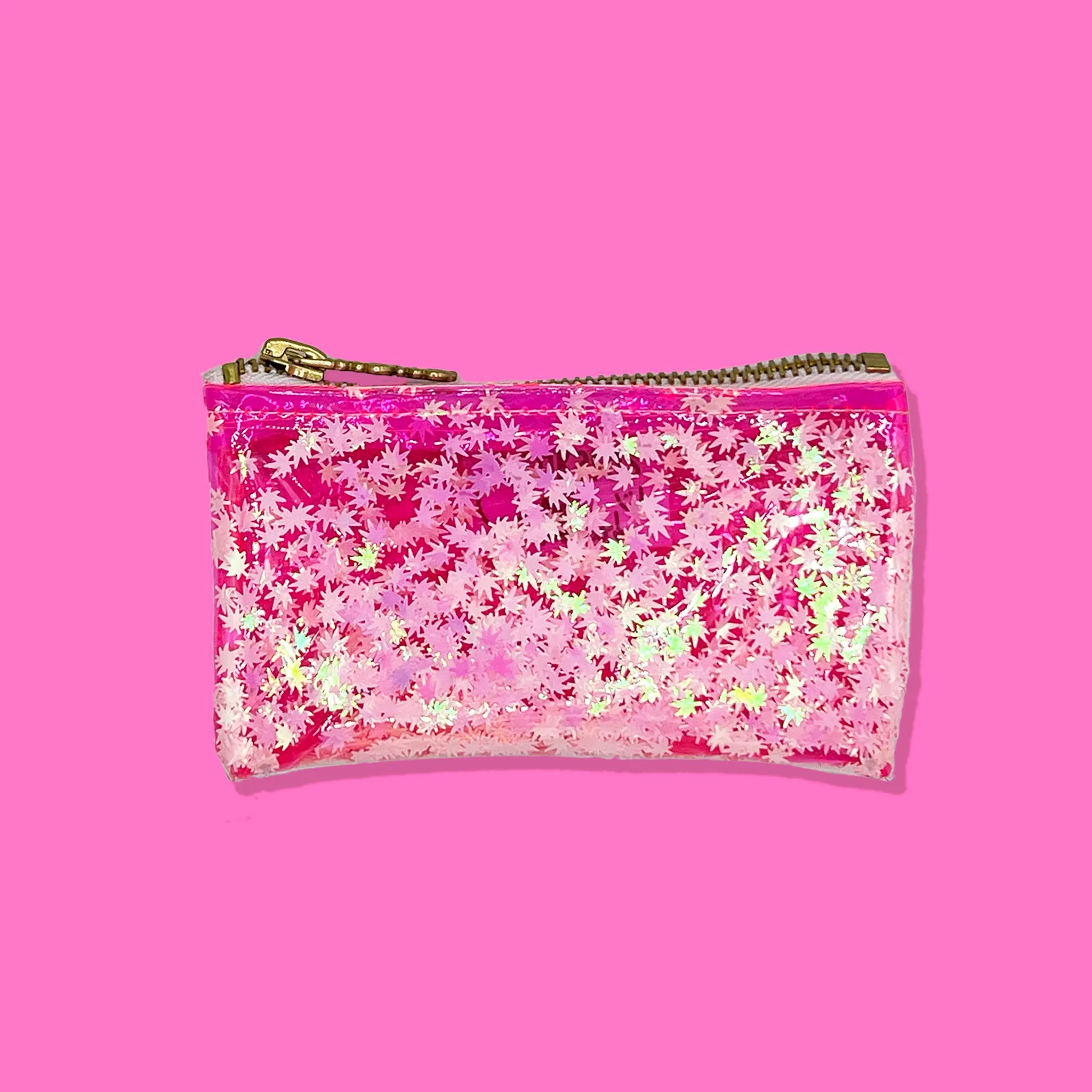 Pink Cannabis Confetti Kush Keychain Klutch! 💕💕