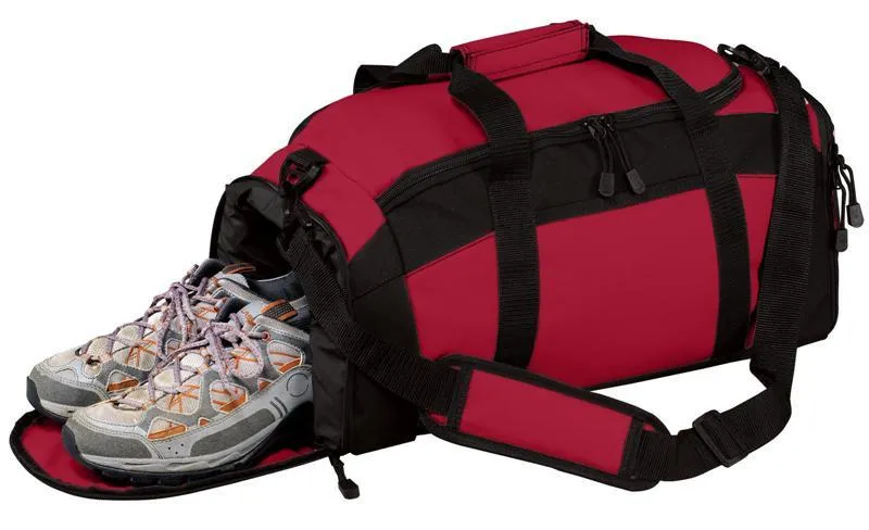 Polyester Gym Bag With Zippered Pockets