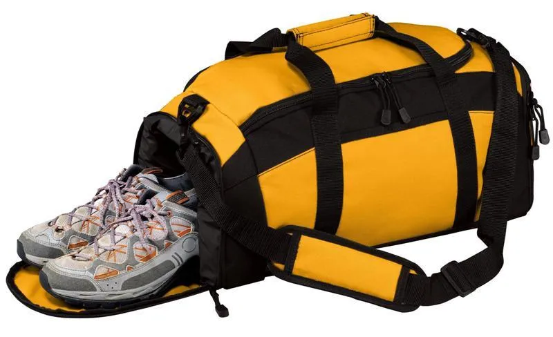 Polyester Gym Bag With Zippered Pockets