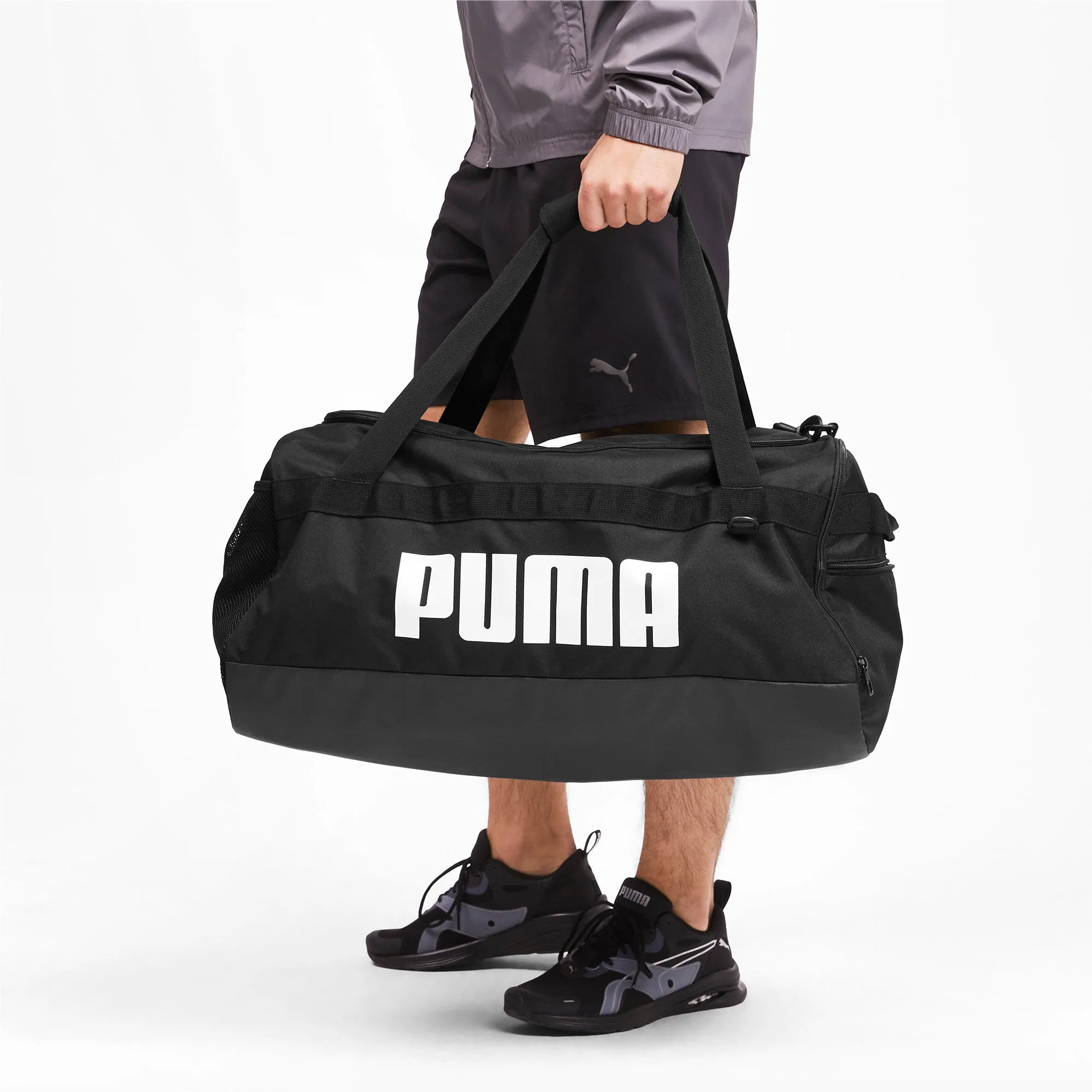 PUMA CHALLENGER MEDIUM DUFFEL BAG - PUMA BLACK