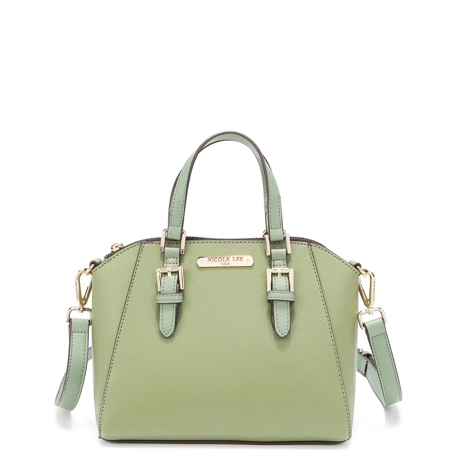 SOFT GREEN ADDISON 3 PIECE SET (Shopper, Crossbody, Clutch)