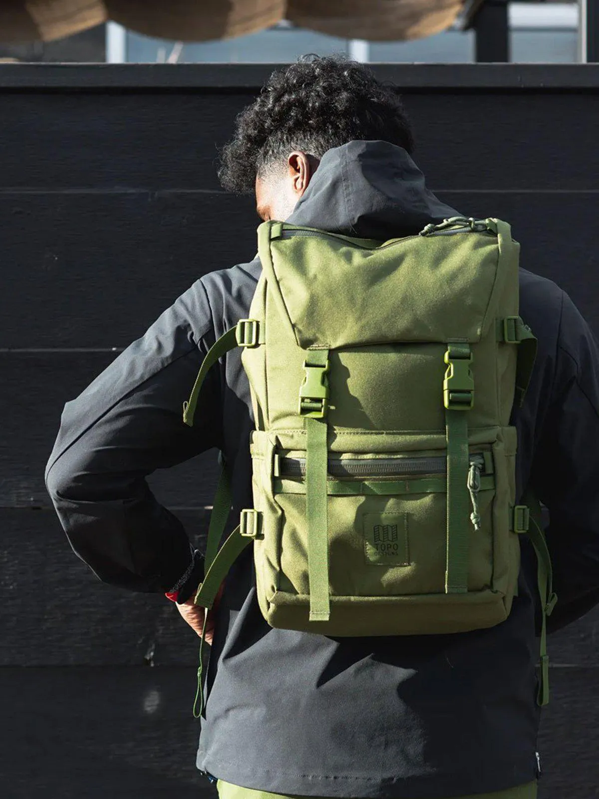 Topo Designs Rover Pack Tech Olive