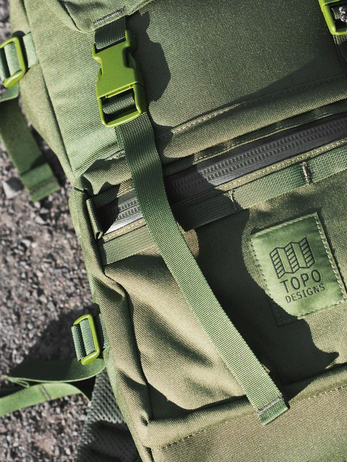 Topo Designs Rover Pack Tech Olive