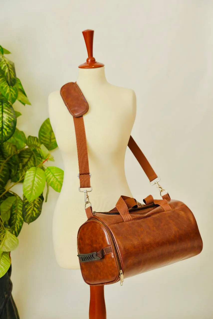 Travel Bag_Zoro Duffel Bag Brown