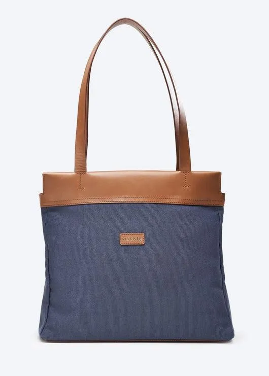 Tropez Canvas Shoulder Handbag