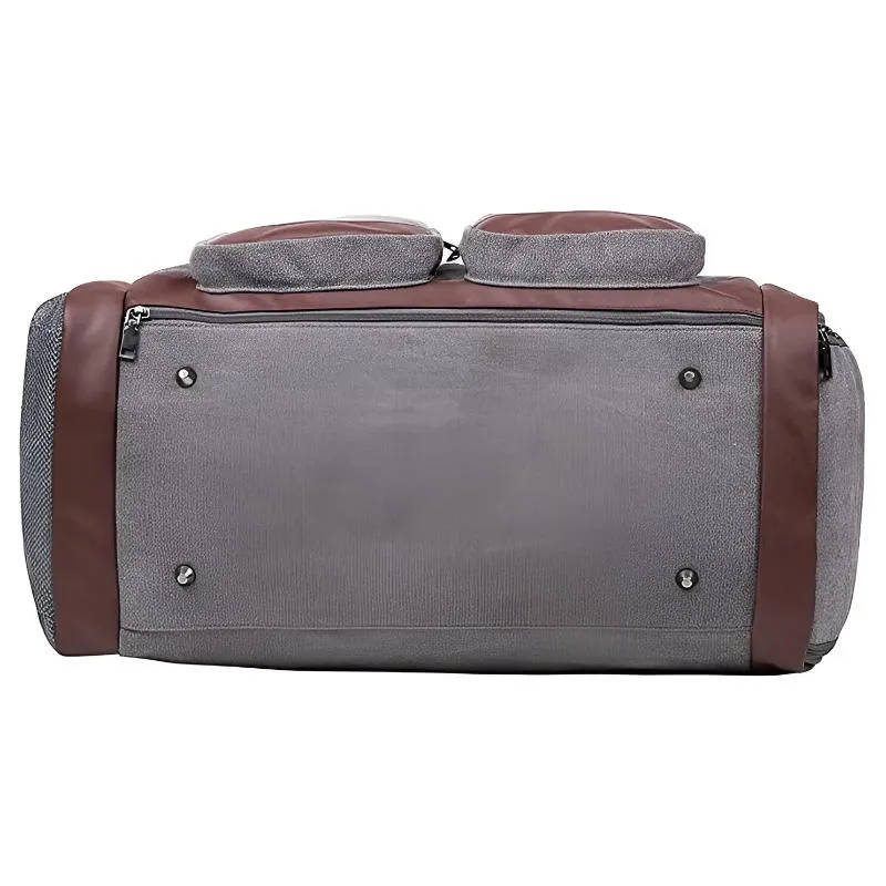 Versatile Duffle Bag With Shoe Compartment