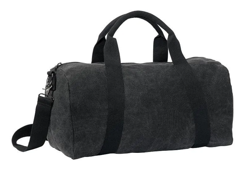 Weekender Washed Cotton Canvas Duffel Bag