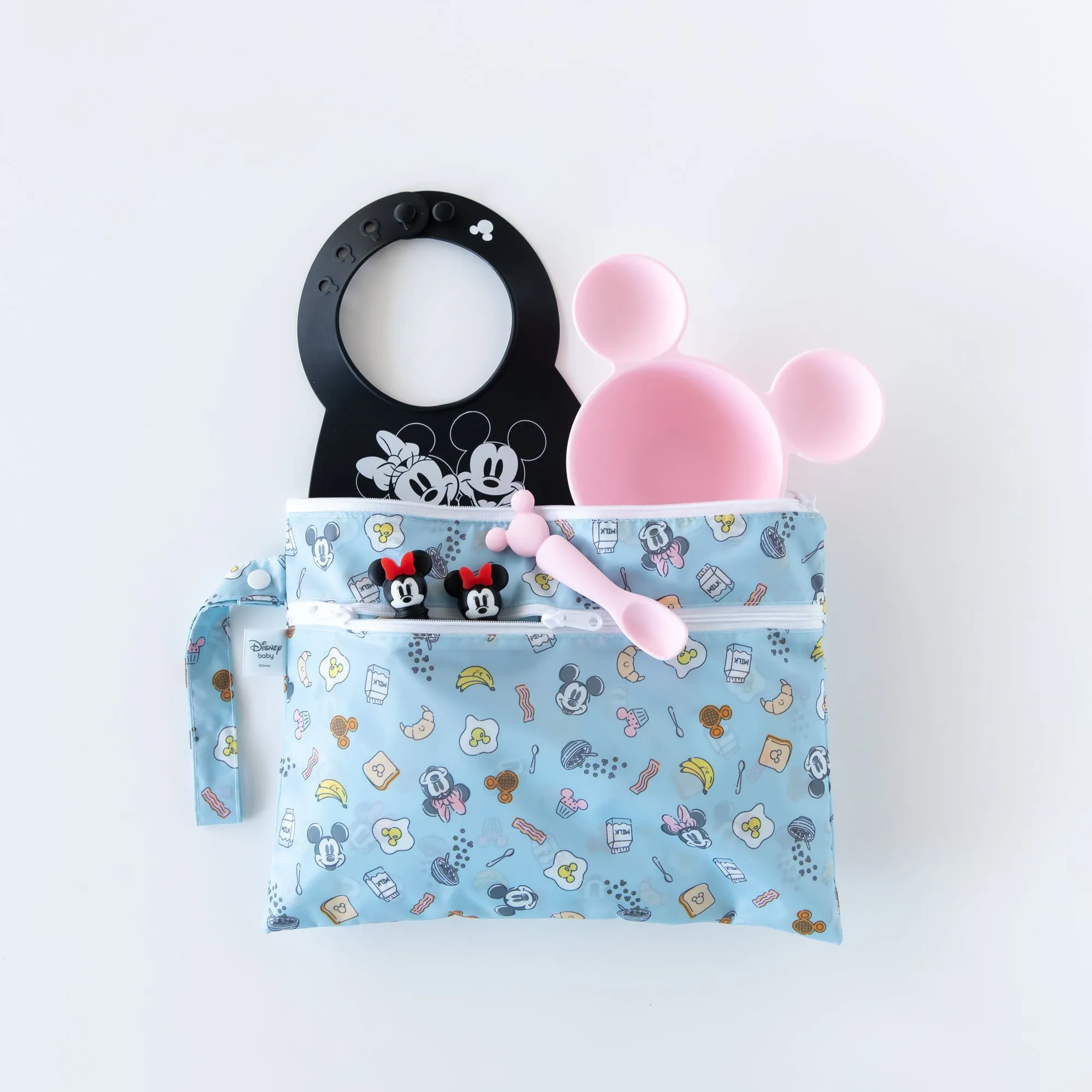 Wet/Dry Clutch: Mickey   Minnie Sunny Side Up