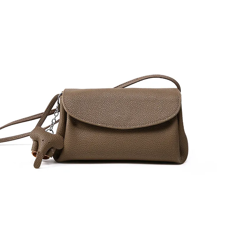 Women Casual Minimalist Soft Leather Clutches Bag